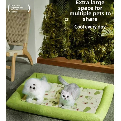 Cooling Puppy Bed Summer Dog Supplies Mat Accessory