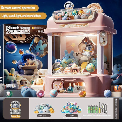 Big Size DIY Doll Machine Kids Coin Operated Play