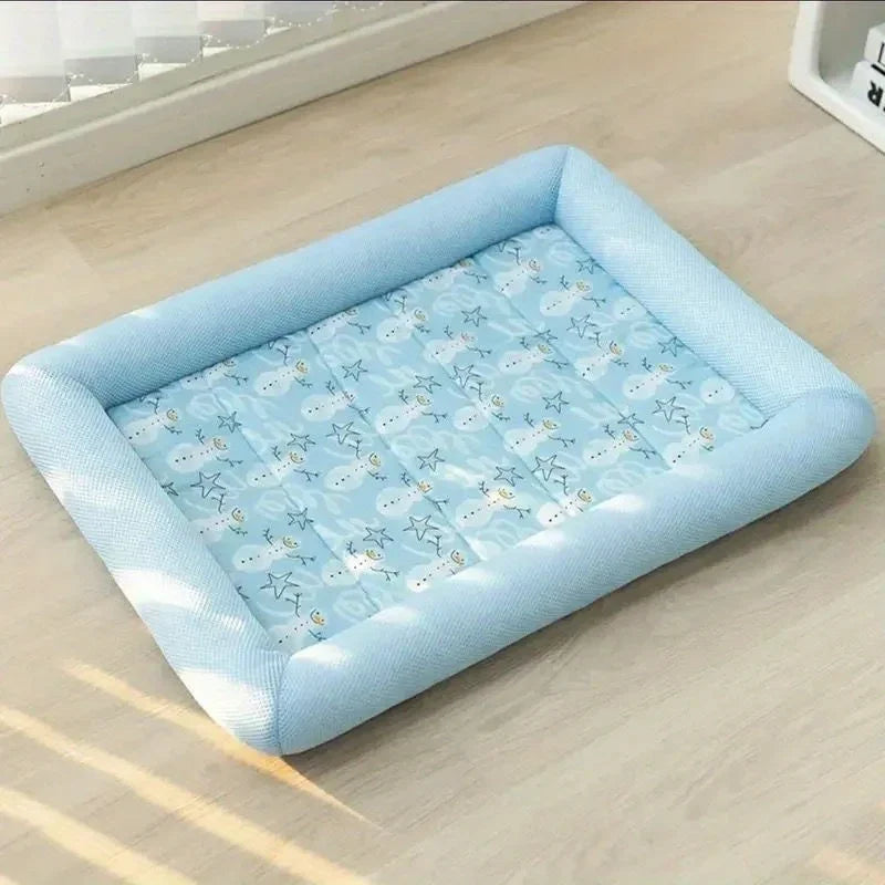 Cooling Puppy Bed Summer Dog Supplies Mat Accessory