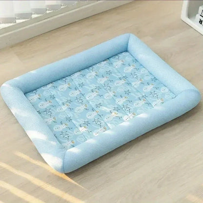 Cooling Puppy Bed Summer Dog Supplies Mat Accessory