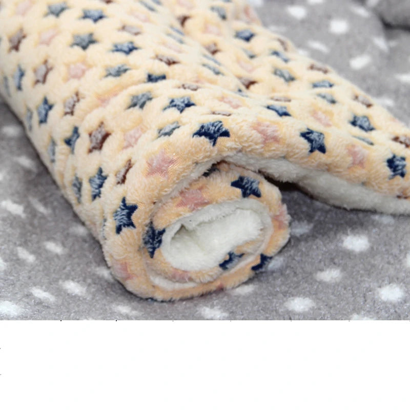 Multi-model pet flannel sleeping mat kennel mat blanket