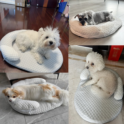 Dog Cooling Pad Mat with Pillow for Pet Puppy Cat