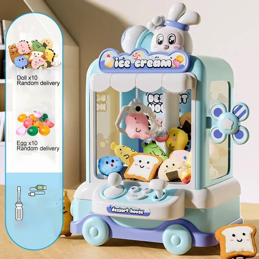 Big Size DIY Doll Machine Kids Coin Operated Play