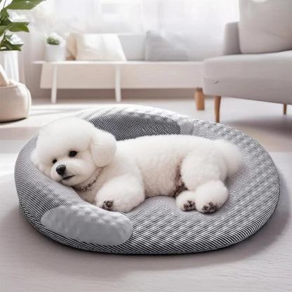 Dog Cooling Pad Mat with Pillow for Pet Puppy Cat